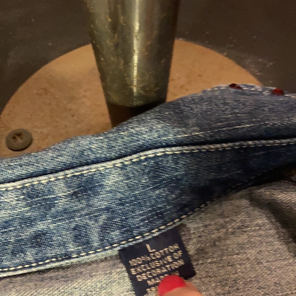 Faded Glory Blue Jean Jacket - Picture 15 of 15